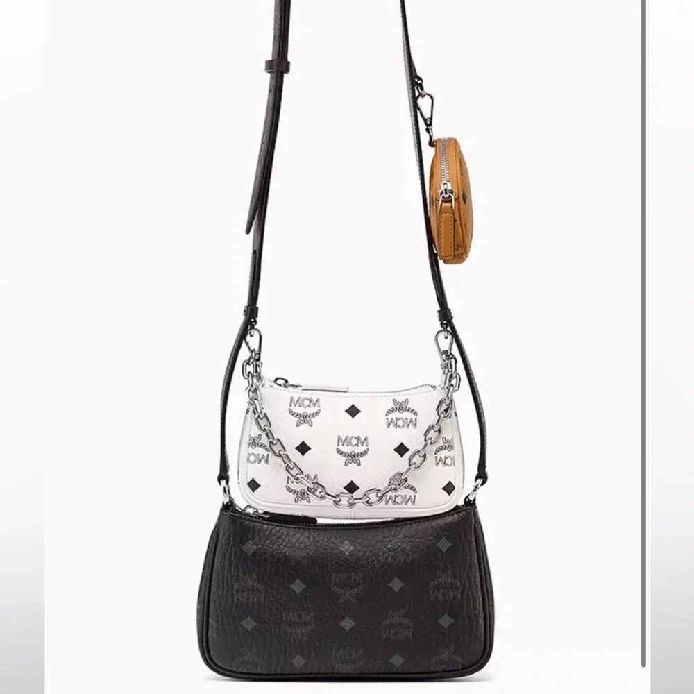 MCM Essential Visestos Original Crossboy Pouch Trio. Limited edition. - Picture 16 of 16